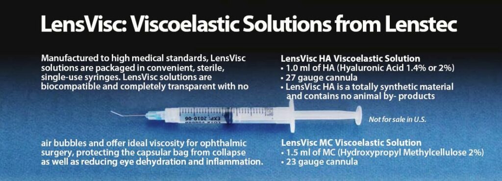 LensVisc: Viscoelastic Solutions from Lenstec