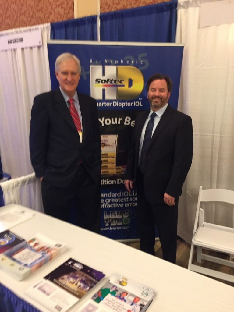 Pictured: Herb Stewart with Dr. Hunter Newsom, MD